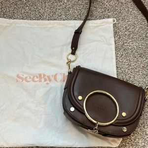 MARA CROSSBODY BAG IN SOMBER BROWN